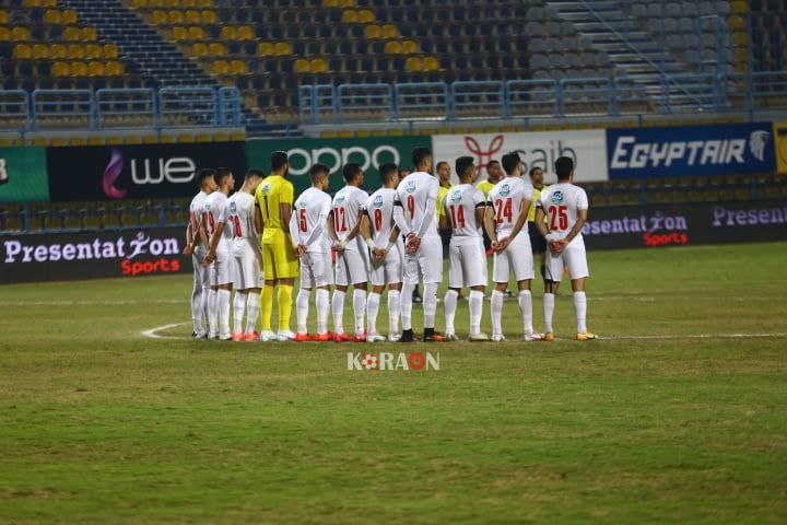 دقيقة حداد على روح والدة حازم إمام قبل لقاء الزمالك وانبي