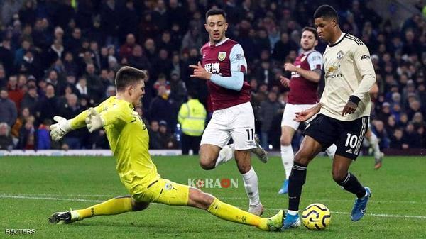 أهداف مباراة مانشستر يونايتد وبيرنلي اليوم في الدوري الإنجليزي