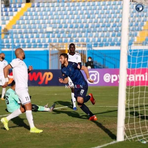 نتيجة مباراة بيراميدز والمقاولون العرب في الدوري المصري