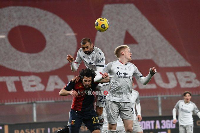 نتيجة مباراة جنوي وبولونيا الدوري الايطالي