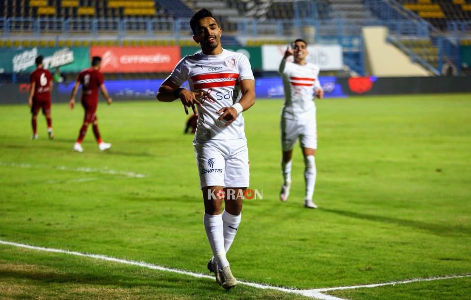 أهداف مباراة الزمالك ومصر المقاصة