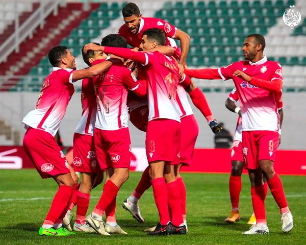 نتيجة مباراة الوداد الرياضي والجيش الملكي الدوري المغربي