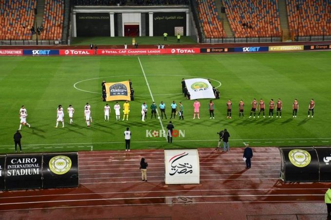 نتيجة الشوط الأول من مباراة الزمالك ومولودية الجزائر في دوري أبطال إفريقيا