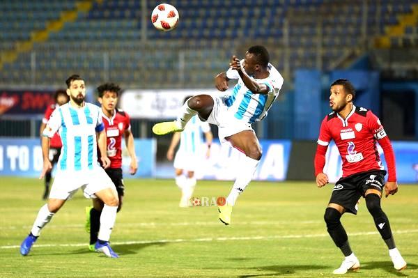 أهداف مباراة بيراميدز وطلائع الجيش اليوم في الدوري المصري