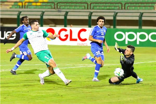 أهداف مباراة سموحة والمصري اليوم في الدوري المصري