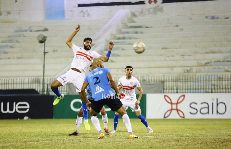 مباراة الزمالك وغزل المحلة