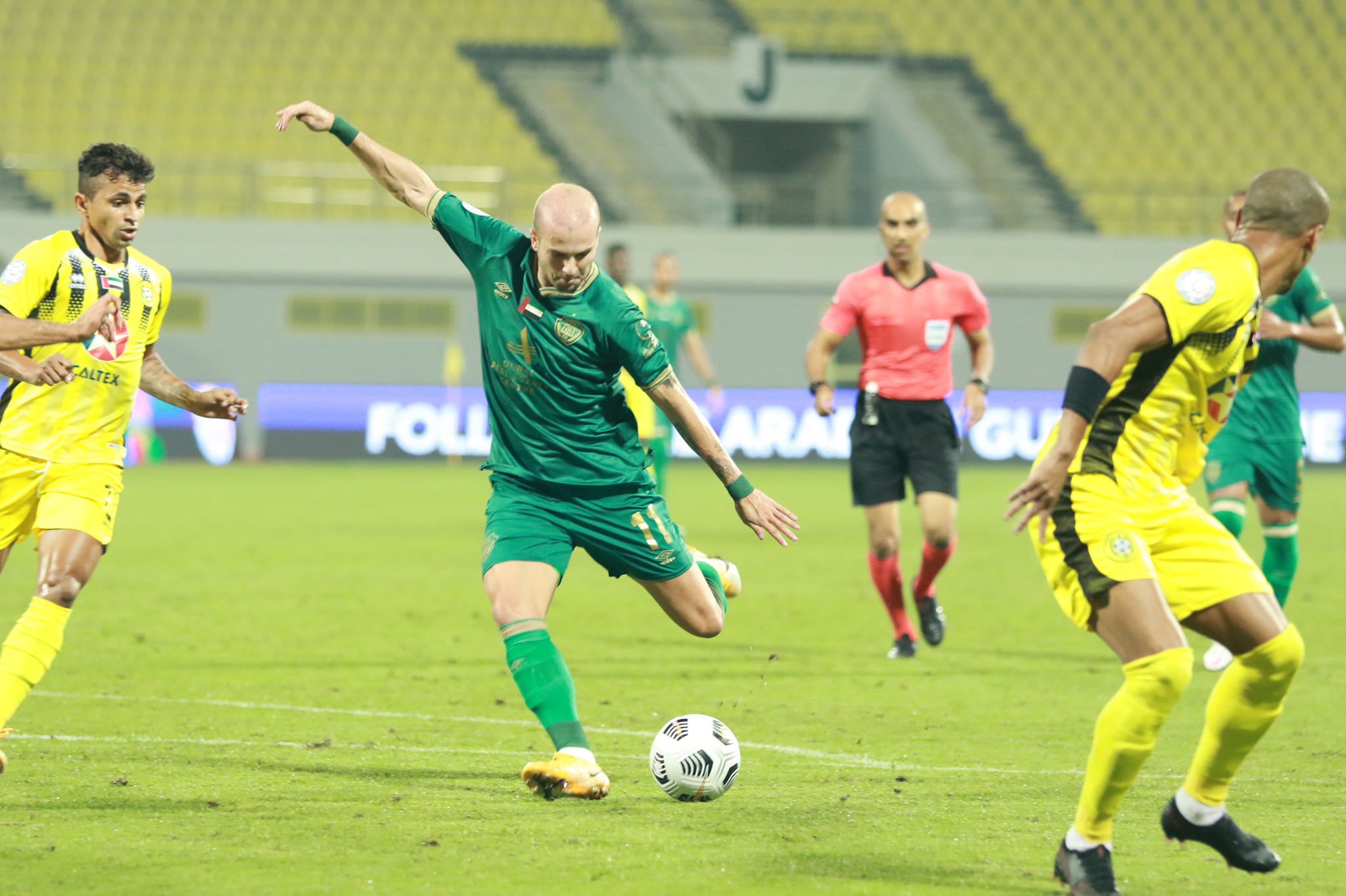 نتيجة مباراة الوصل واتحاد كلباء فى دوري الخليج العربي الإماراتي