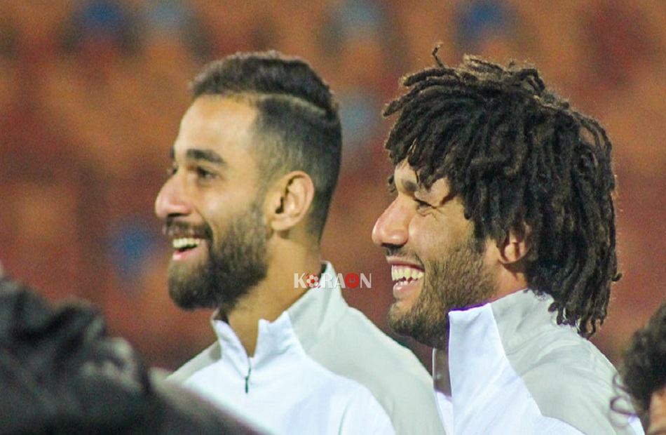 شارة قيادة منتخب مصر أمام جزر القمر بين النني والسولية