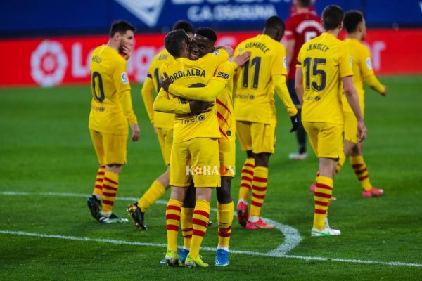 التشكيل الرسمي لنادي برشلونة أمام ليفانتي في الدوري الإسباني