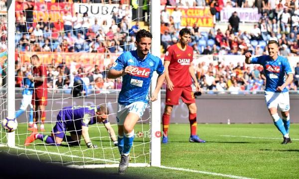 أهداف مباراة روما ونابولي اليوم في الدوري الإيطالي