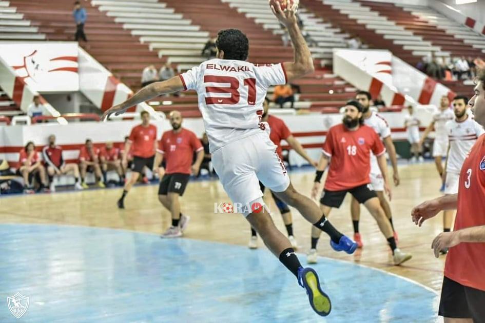 مباراة الزمالك و سبورتنج كورة اليد