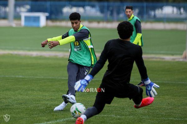 الزمالك يختتم تدريباته استعدادا للترجي التونسي