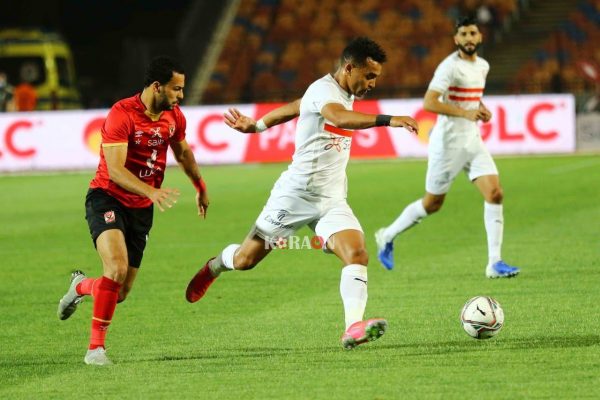 بعد التقدم بهدفين.. شوط يفصل الزمالك عن الصعود لدور المجموعات