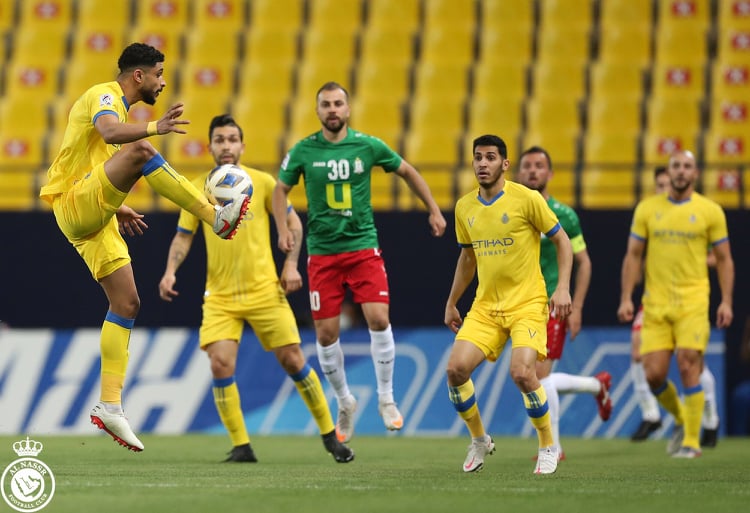 النصر السعودي يتعادل مع الوحدات الأردني في دوري أبطال آسيا