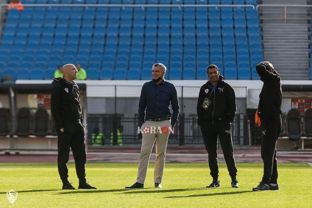 كارتيرون يخفف الحمل البدني على لاعبي الزمالك