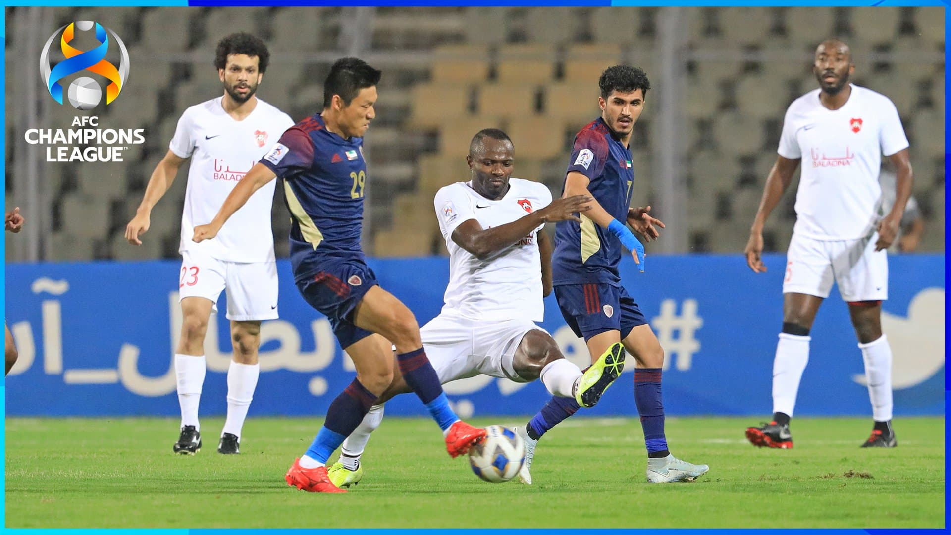 الوحدة يفوز علي الريان القطري في دوري أبطال آسيا