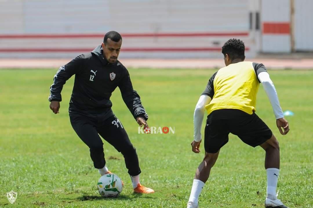 روقة ينتظم في تدريب الزمالك