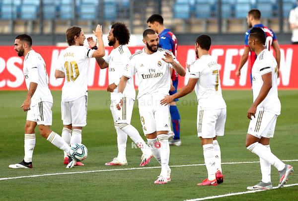 أهداف مباراة ريال مدريد وإيبار اليوم في الدوري الإسباني