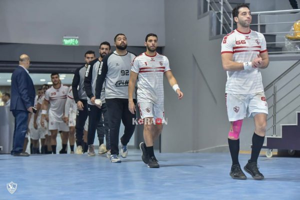 الزمالك يكافىء فريق كرة اليد بعد الفوز بالدوري