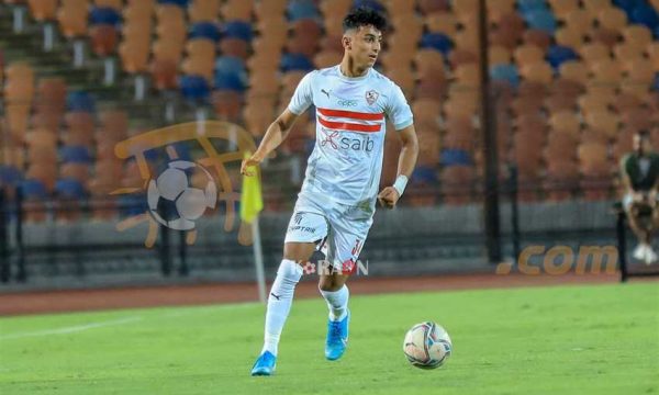 أحمد عيد يدعم لاعبو الزمالك قبل مواجهة المصري