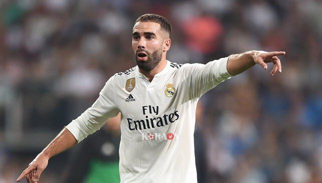 تكرار غياب داني كارفاخال لاعب ريال مدريد في الجولة الخامسة والثلاثين