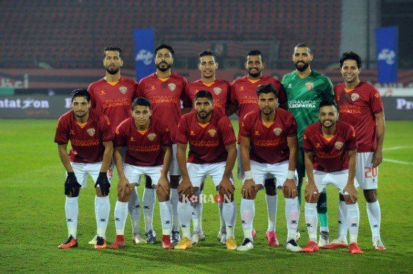 قائمة سيراميكا كليوباترا استعدادا لمواجهة طلائع الجيش في الدوري المصري