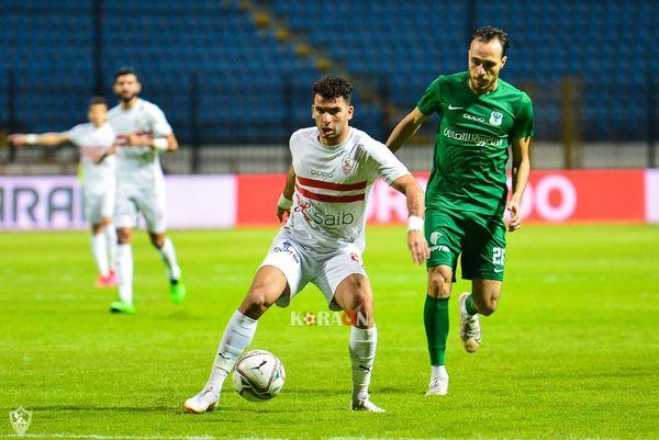 نتيجة مباراة الزمالك والمصري في الدوري