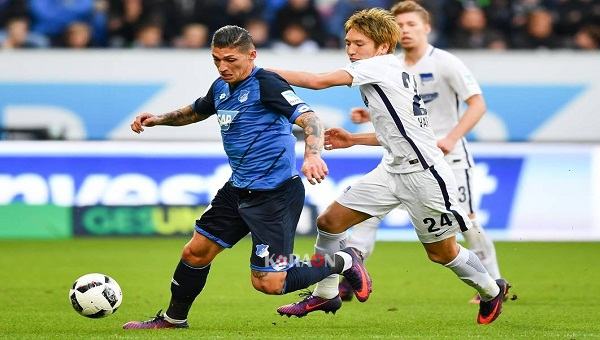 نتيجة مباراة هوفنهايم وهيرتا برلين الدوري الالماني