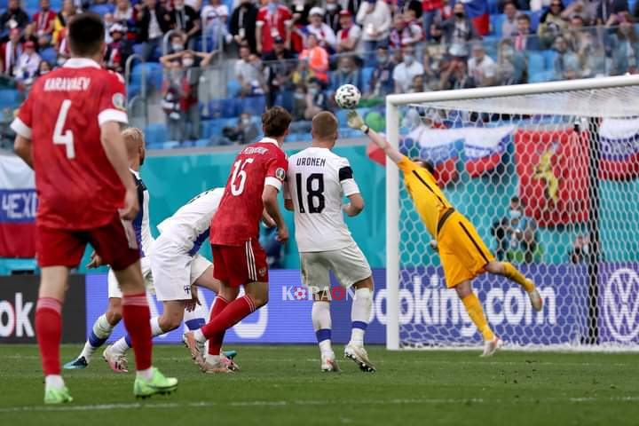 يورو 2020 : ميرانشوك رجل مباراة روسيا وفنلندا