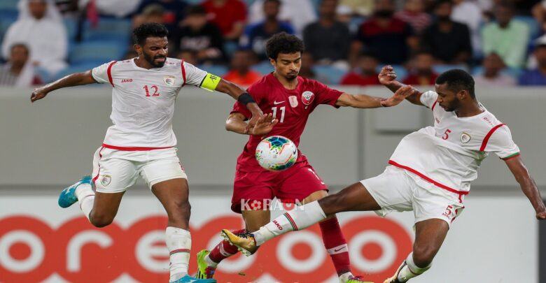 أهداف مباراة عمان وقطر اليوم في تصفيات آسيا المؤهلة لكأس العالم 2022