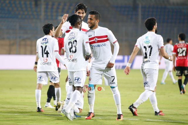 نتيجة مباراة الزمالك ومصر المقاصة