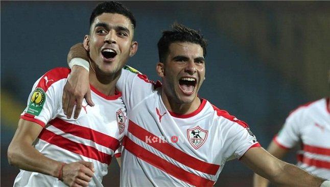 زيزو يحتفل بمباراته رقم 100 مع الزمالك