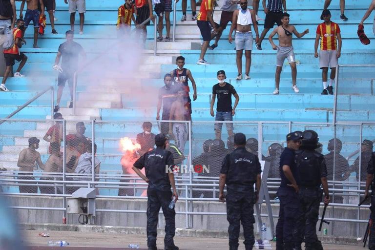 قوات أمن إضافية للسيطرة على شغب جماهير الترجي