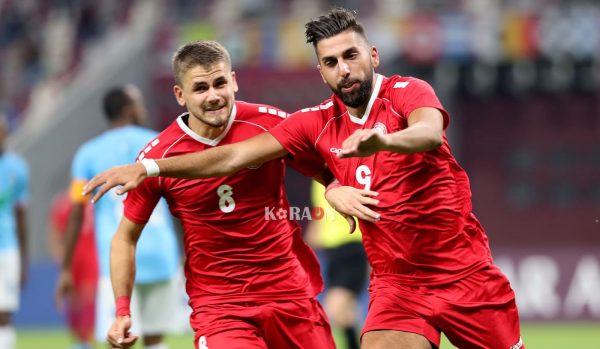 نتيجة مباراة جيبوتي ولبنان بطولة كأس العرب 2021