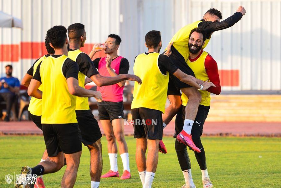 تدريبات الزمالك.. كارتيرون يقسم لاعبيه استعدادا لمواجهة أسوان