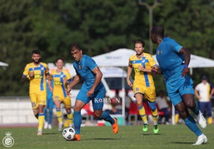 النصر السعودي يتعادل مع ابويل القبرصي وديا