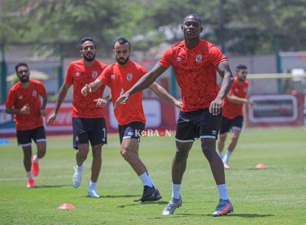 الأهلي يؤدي أول مران له بالمغرب اليوم