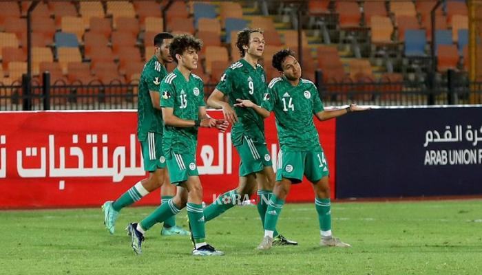 أهداف مباراة الجزائر وتونس كأس العرب للشباب اليوم الاحد 31 يوليو 2022