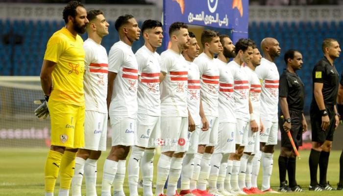 قائمة الزمالك لمواجهة البنك الأهلي في الدوري المصري