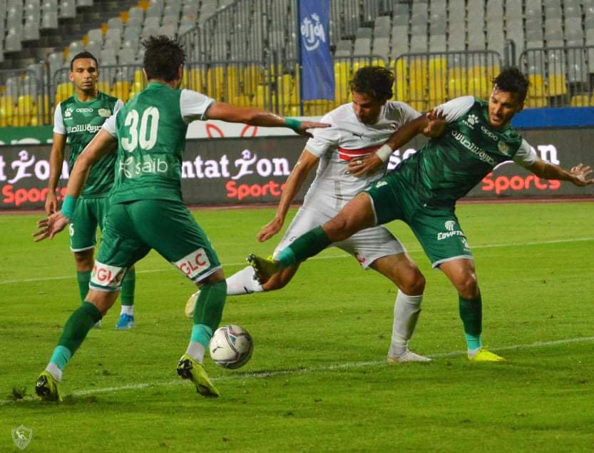 نتيجة مباراة الزمالك والاتحاد الشوط الاول