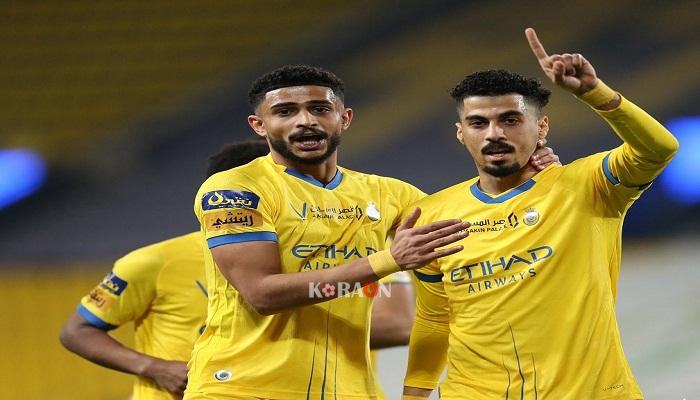 تشكيل النصر أمام التعاون في الدوري السعودي للمحترفين