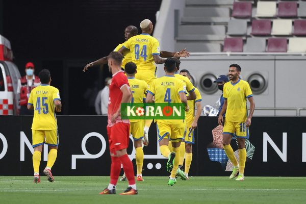 النصر يفوز علي تراكتور الإيراني بهدف