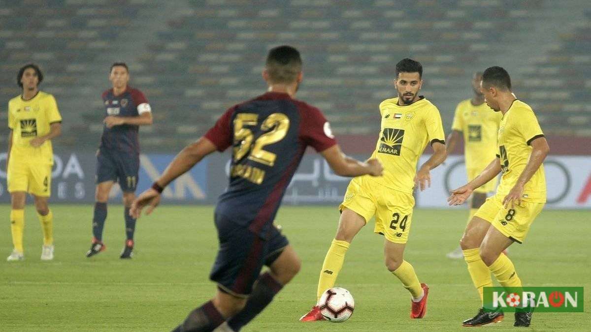 نتيجة مباراة الوصل والوحدة في دوري ادنوك للمحترفين