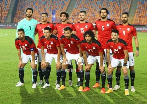 مصر بالأحمر ضد منتخب الجابون