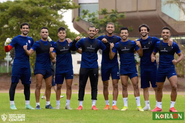 الزمالك يخوض تدريبه الأول بكينيا استعدادًا لمباراة توسكر