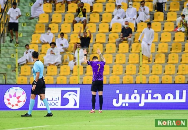 نتيجة مباراة الوصل والعين في دوري ادنوك للمحترفين