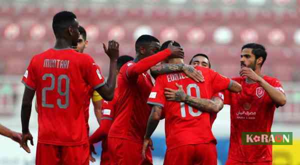 تشكيل الدحيل لمواجهه الشمال في دوري نجوم قطر