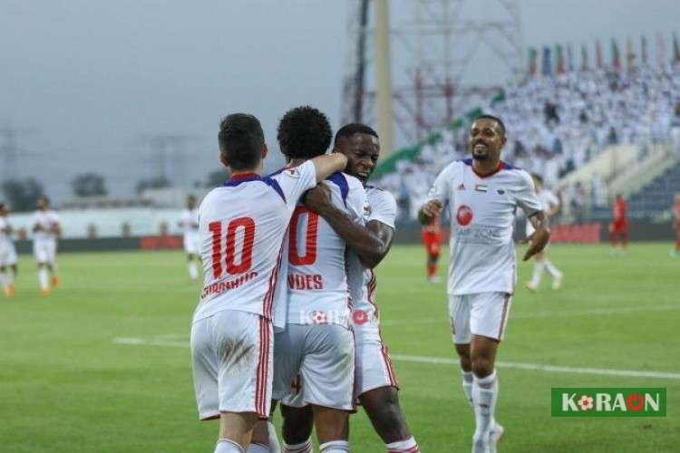 تشكيل الشارقة لمواجهه النصر في دوري ادنوك للمحترفين