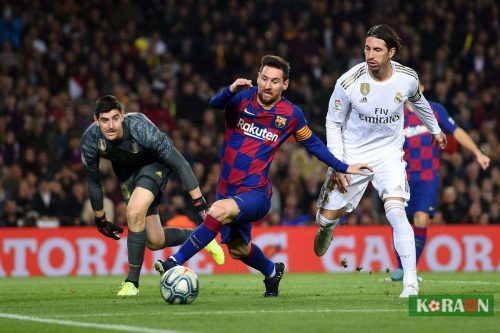 تشكيل برشلونة وريال مدريد المتوقع في كلاسيكو إسبانيا والقنوات الناقلة