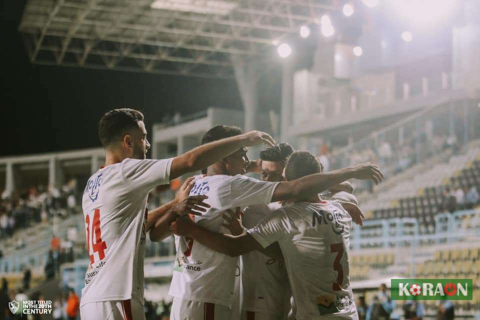 نتيجة مباراة الزمالك وإنبي الدوري المصري